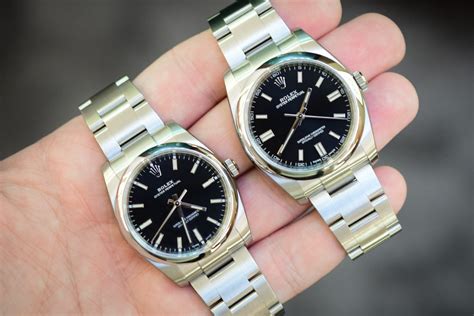 rolex op 34 vs 36|rolex oyster perpetual datejust 36.